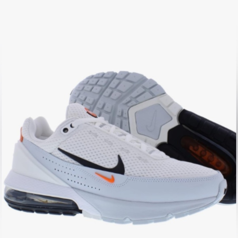 Nike Air Max Pulse Summit White Safety Orange Size 8.5.